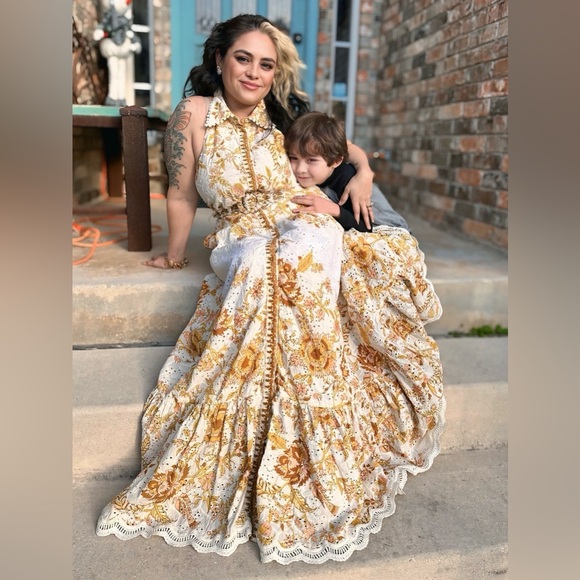 Hemant & Nandita TORA LONG DRESS - Picture 8 of 17